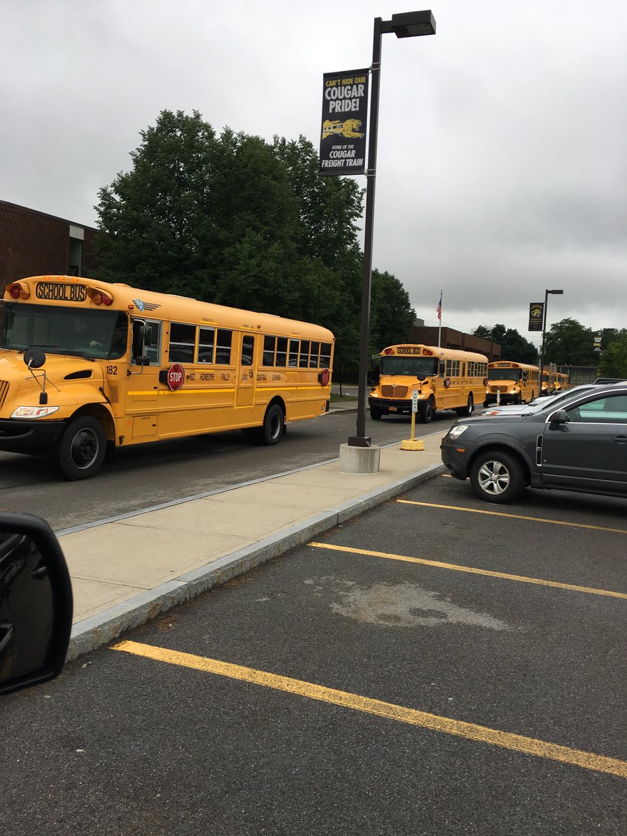 HFLBUS's tweet photo. Its graduation day!! Loaded and rolling to RIT. Congrats HFL Graduates!! https://t.co/FAQp0deiYH