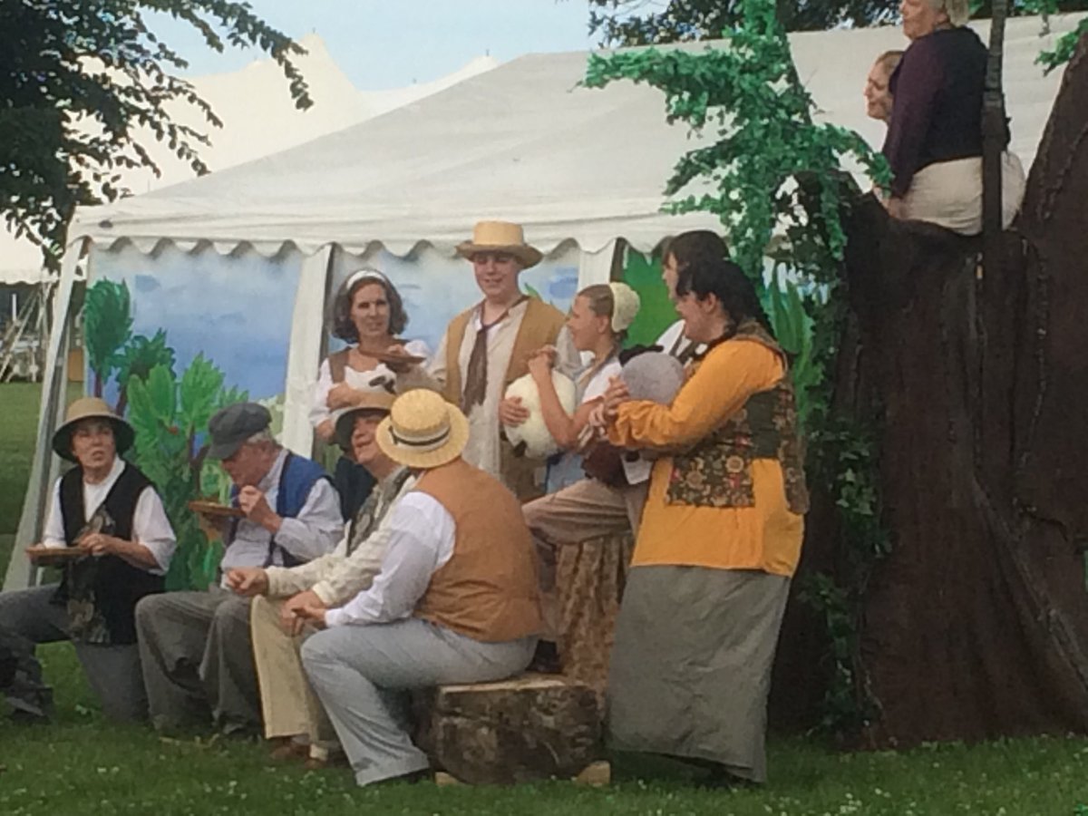 MrsWaltonWRUS's tweet photo. Watching @WyeRiverUpperS student, Josh, in Shore Shakespeare’s production of “As You Like It” https://t.co/hOGGm3sq5T