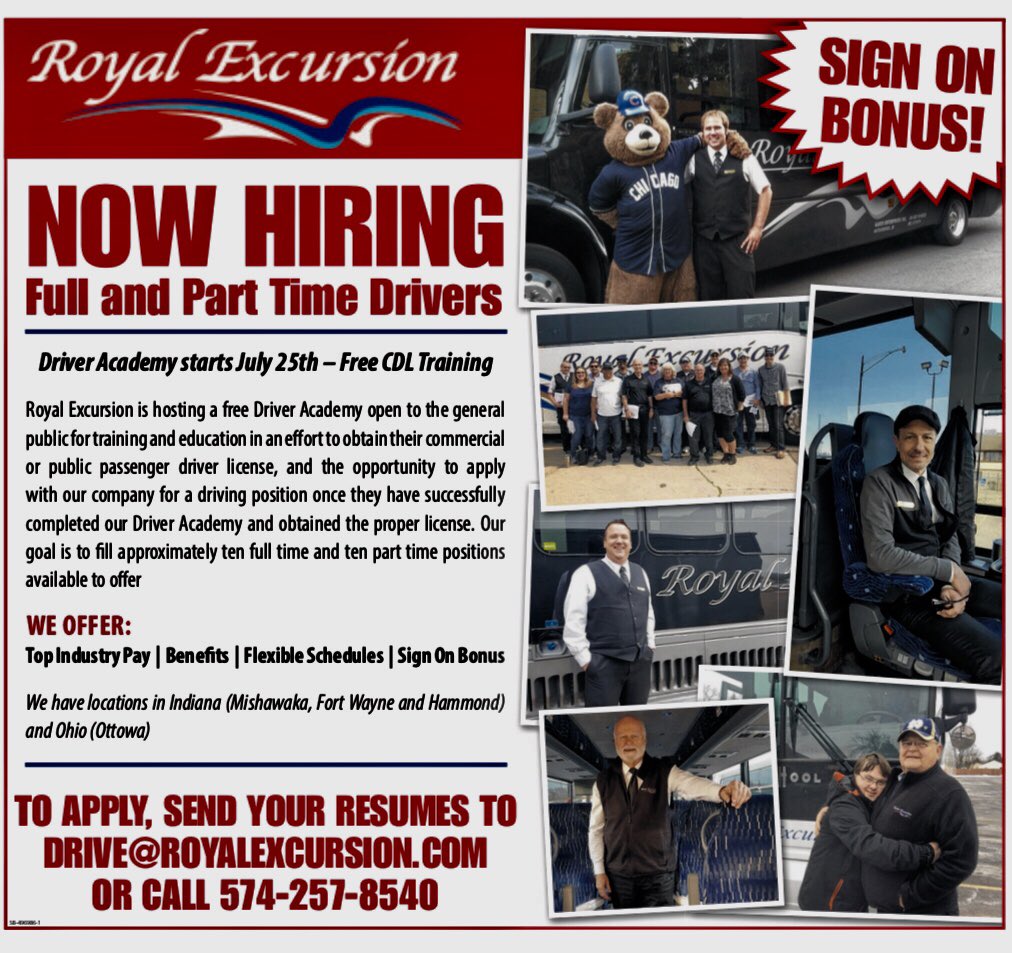 royalexcursion's tweet image. Driver Academy starts July 25th
#royalexcursion
#motorcoach