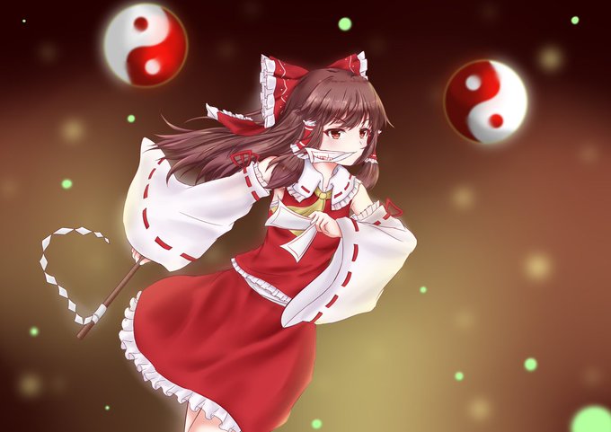霊夢のtwitterイラスト検索結果 古い順