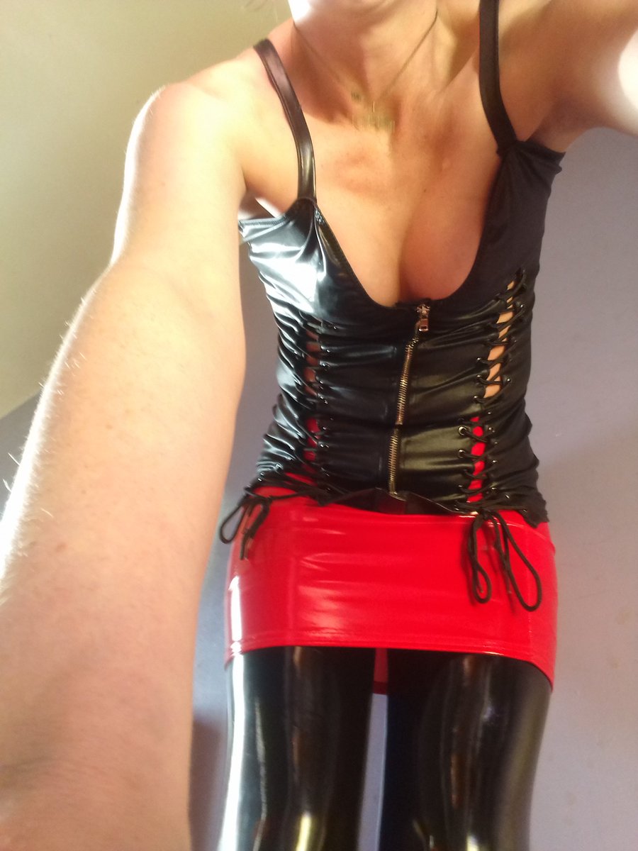 PrincessFergie3's tweet photo. Really loving the feeling of #pvc just now. Makes me horny.........
U wanna help a girl out?
Dm me for kik info
#findom #femdom #pvcfetish #paypig #ilovepvc https://t.co/g8qi5uNmQk