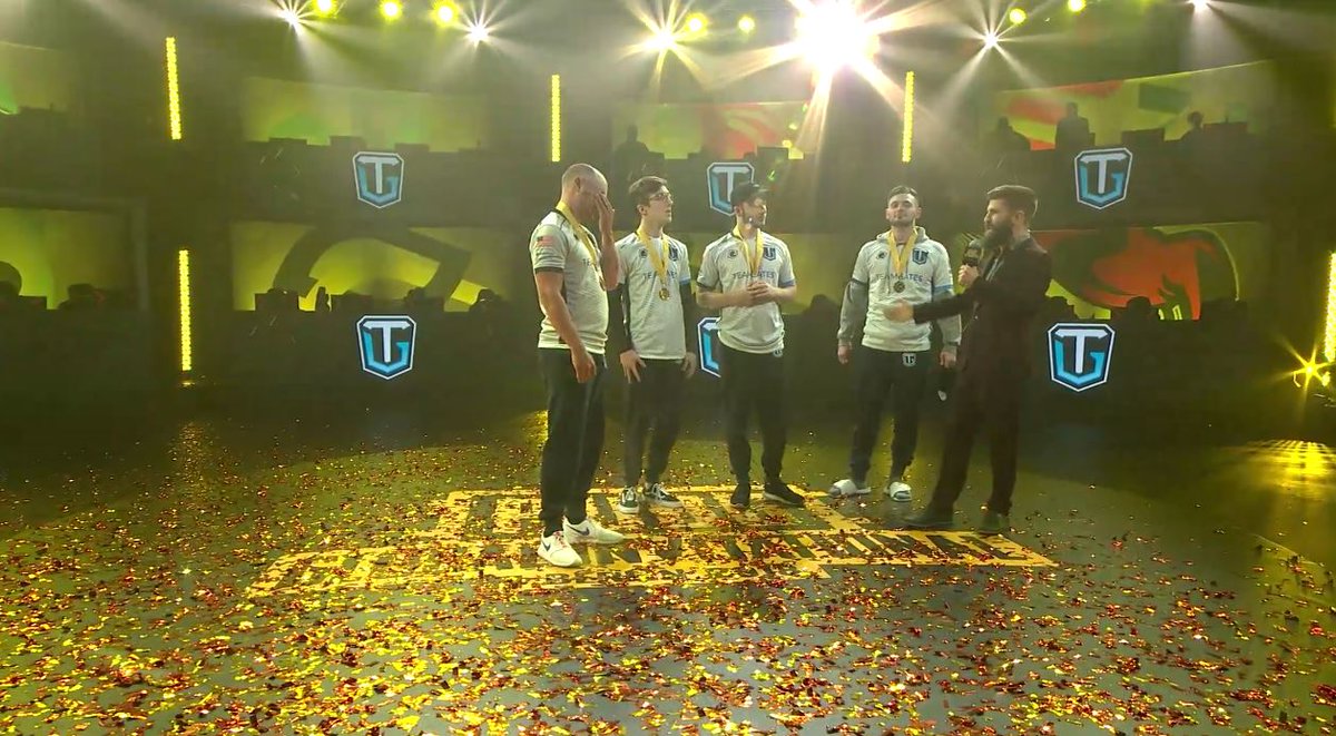 TeamGatesNA's tweet photo. Congratulations to @TGCillo @Ty_Moss14 @MortifyPUBG @TG_Exko @TheTribizzle @PUBGHuff &amp; @Trick2g I could never be prouder of all my boys!! Love you all, Cher https://t.co/XvB63wrpEt