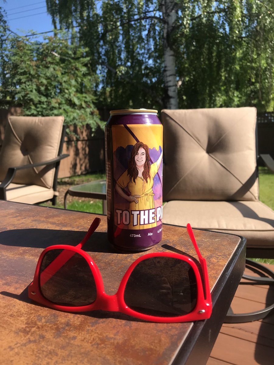 BigCityBill's tweet photo. @ToolShedBeer @ToolShedBeer on my patio enjoying a couple of these lovelies. #tothepatio https://t.co/JJntXzSm5Q