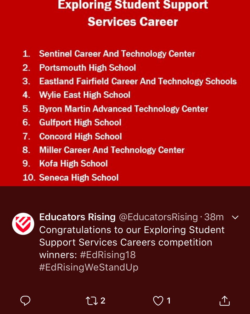 Seneca High School tweet media