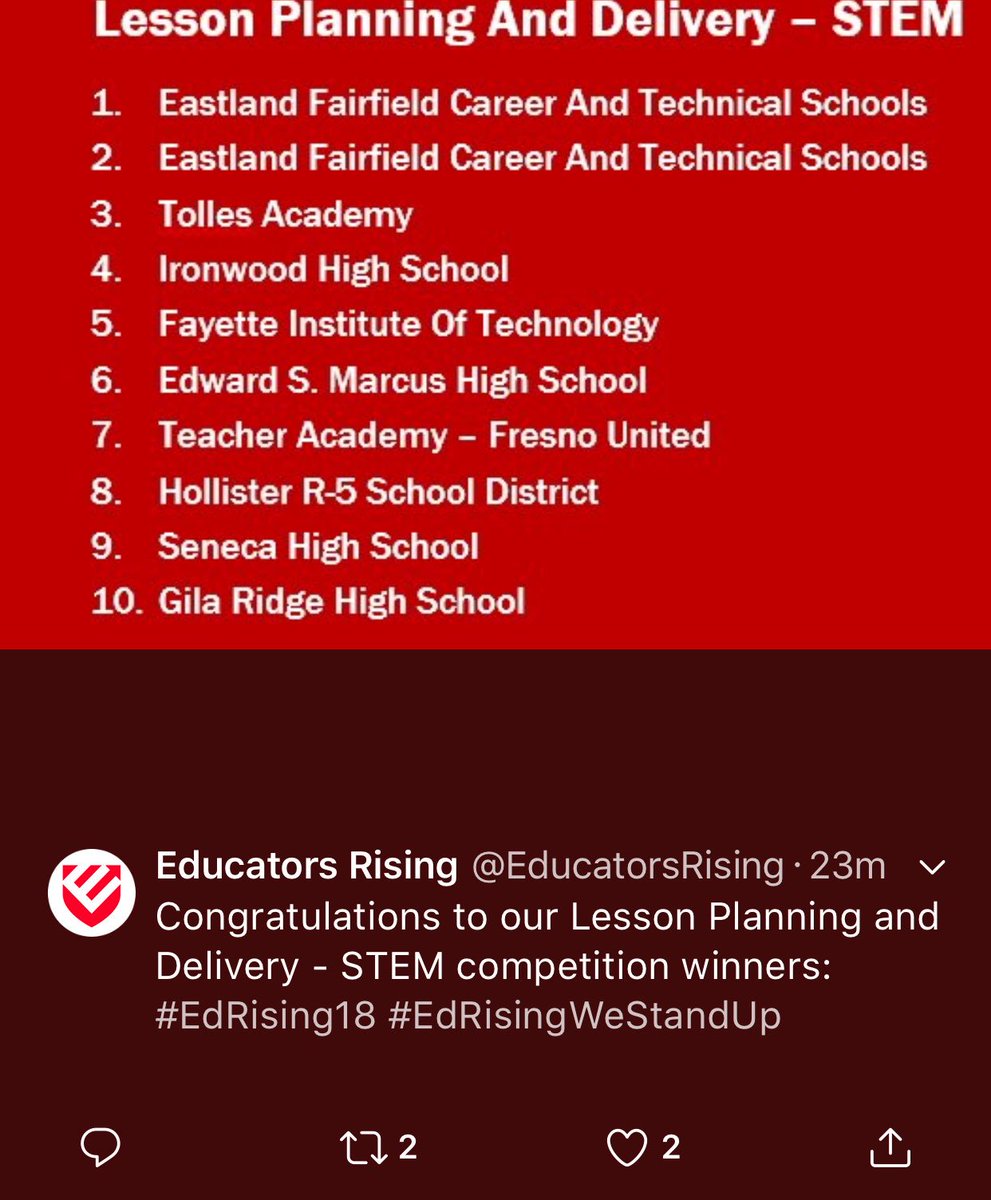 Seneca High School tweet media