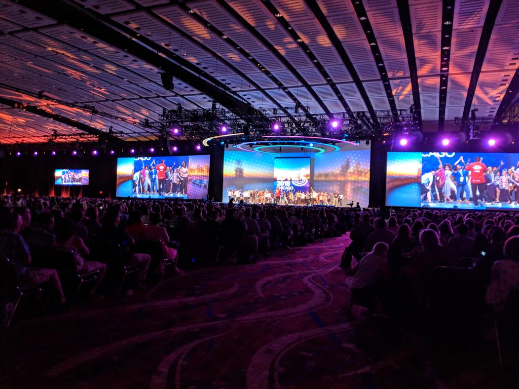 coutleea's tweet photo. Keynote d'un expert en neuroscience! Conférence d'ouverture!!!! #recitqc #iste18 #iste18franco #csrdn https://t.co/rNatOGMb7J