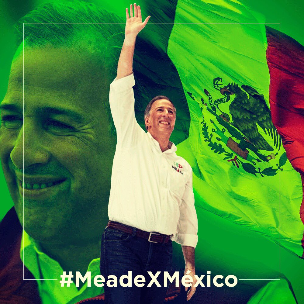 bcconmeade's tweet photo. Este domingo vayamos a votar convencidos de que las propuestas y el liderazgo de @JoseAMeadeK representan la mejor opción para México. ¡Vamos a ganar! #MeadeXMexico https://t.co/wOgLozib56