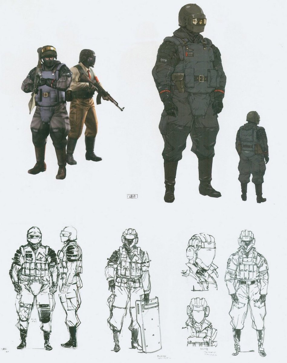 Aurelia7000 ネクタイしてるスペツナズとガスマスクしてるくせに催眠ガス吸って寝ちゃう随伴兵だいすきでした