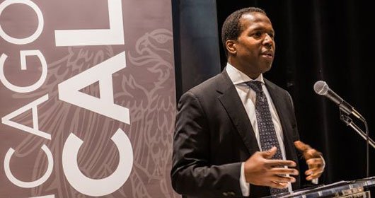 AECFNews's tweet photo. New #podcast episode features @DRBDouglas, who talks about how @UChicago is working to anchor local economic development. #CaseyCast https://t.co/yC8kYrVJIx https://t.co/KyLQcy6vwM