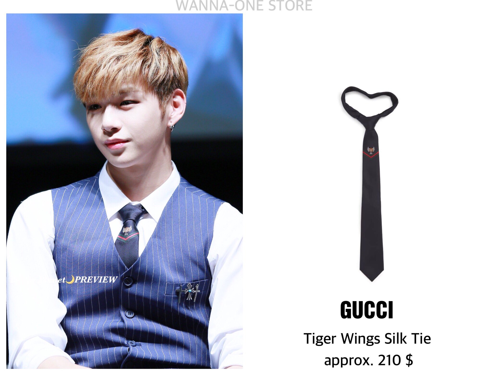 gucci tie tiger