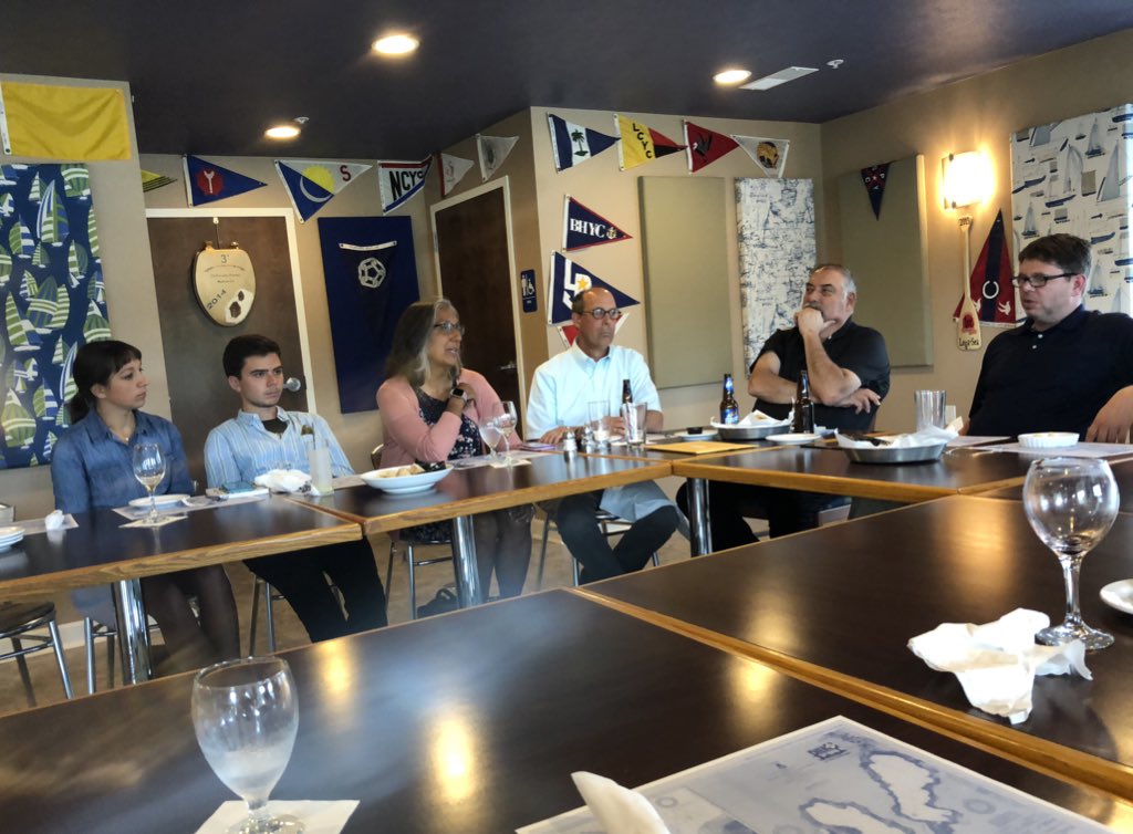 MichiganDems's tweet image. Yet another warm Northern Michigan welcome and fantastic turnout for the #MIChairSummerTour as we meet and eat with our good friends and local area Dems in Cheboygan! #1Michigan #ONECampaign @BrandonDillon75 @PaulKanan