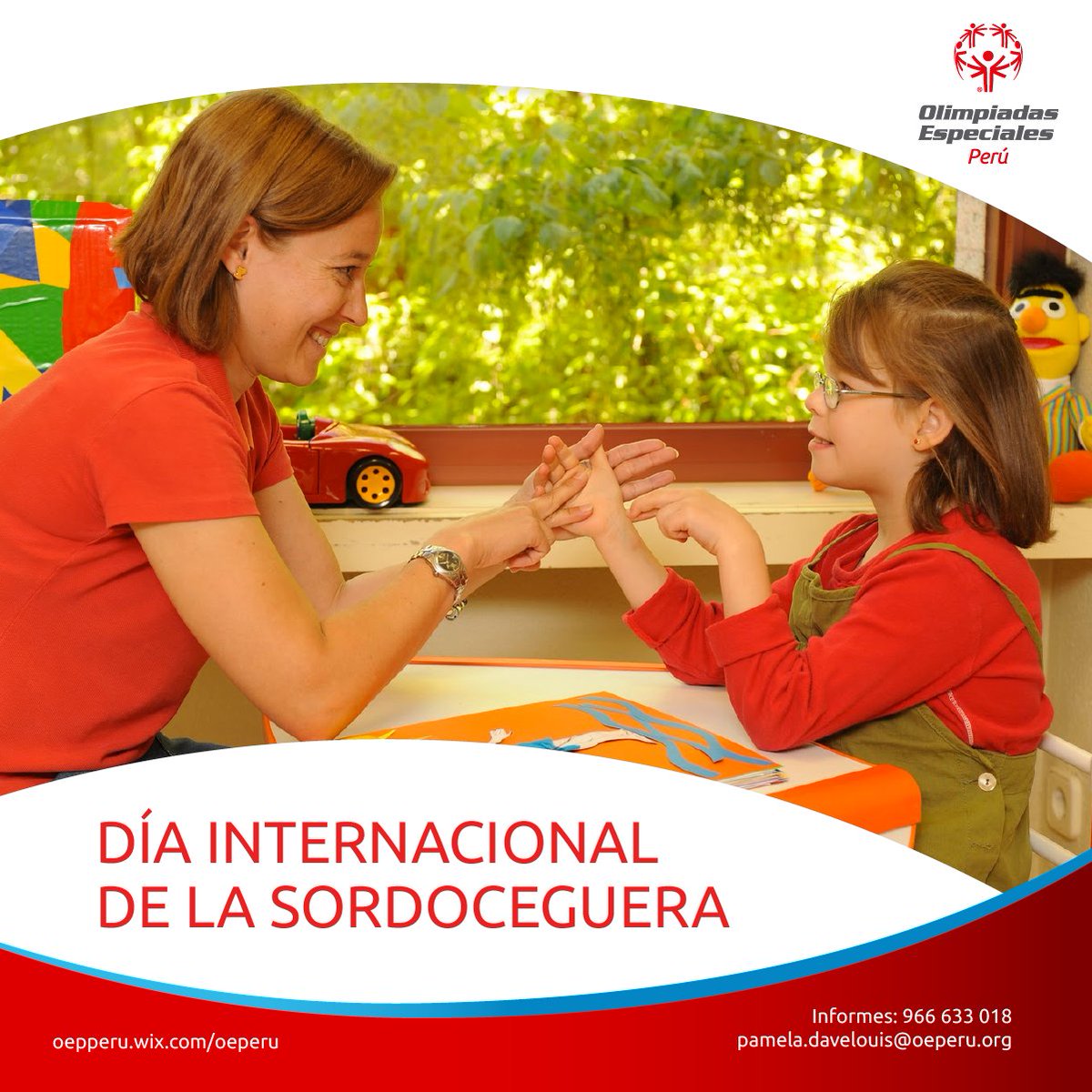 OEP_PERU's tweet photo. Hoy, 27 de junio, conmemoramos a todas las personas #sordociegas que con su valentía y fuerza nos motivan a seguir luchando por un #PerúUnificado, donde todos tengamos las mismas oportunidades. #DíaInternacionaldelaSordoceguera #Sordoceguera https://t.co/2CVehEpv5e