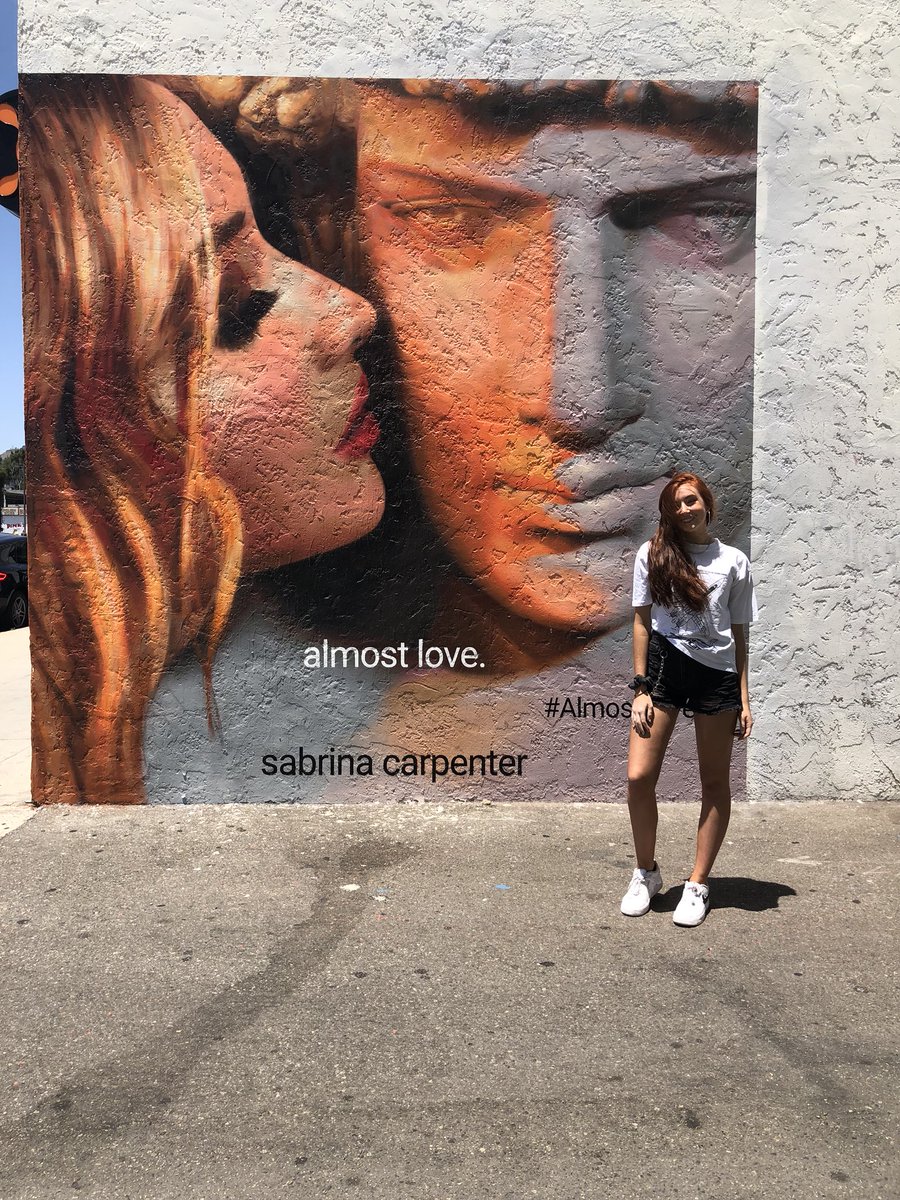 SabrinaAnnLynn's tweet photo. drove by this today and this cutie was there to take a pic in front of it so naturally we did a lil photo shoot and i took this pic of her and that’s our love story the end https://t.co/Zg2VeJvfsO