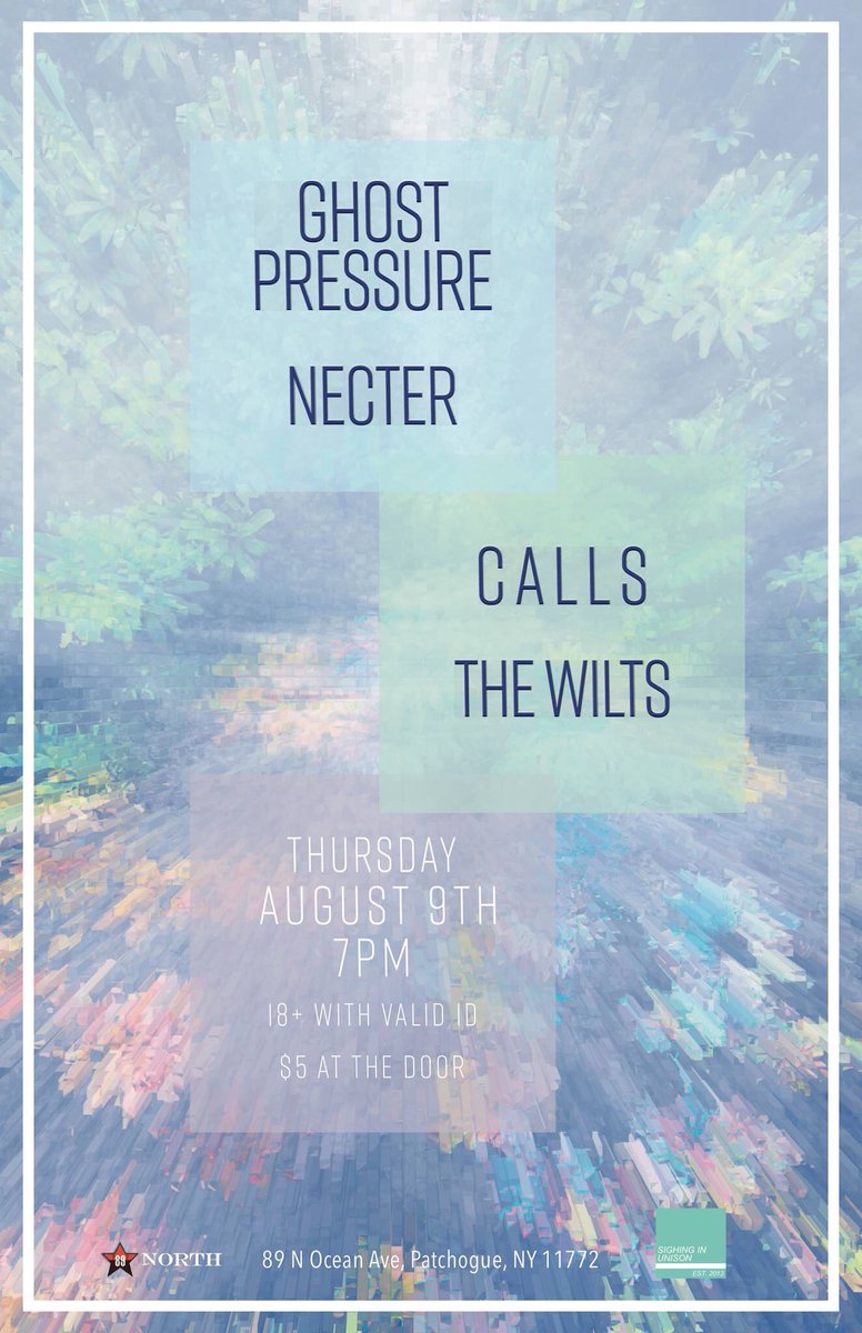 We're back!!! Come see us on August 9th at <a href="/89northmusic/">89 North</a>!!!