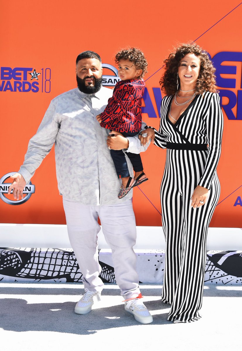 B/R Kicks on X: .@djkhaled in the Off-White Nike Air Force 1 Low at the  2018 BET Awards  / X