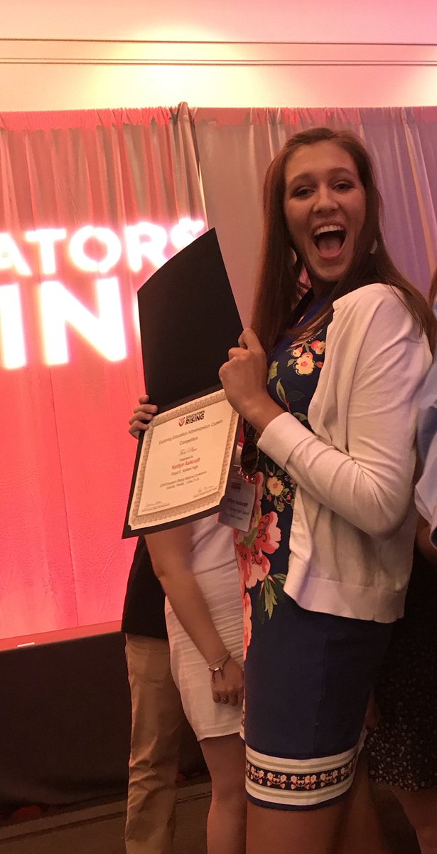 KellamVTfT's tweet image. Congratulations, Kaitlyn Ashcraft! #EdRising18 NATIONAL CHAMPION in Exploring Education Administration Careers!!! ALL of @KellamHigh is soooo proud of you!!!!! 💛🖤💛🖤