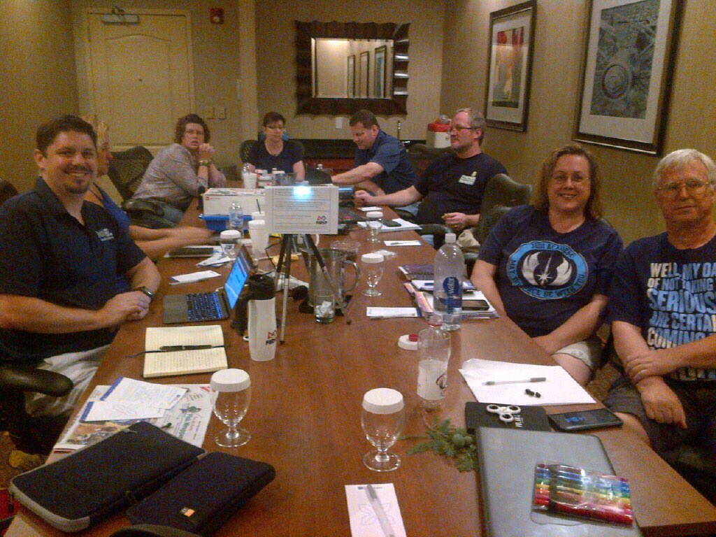 SCRobotics's tweet photo. The #SCFLL ROC (Regional Operations Committee) had a very productive and fun annual retreat this weekend. We came up with some amazing ideas for the upcoming #IntoOrbit season. We can’t wait to start rolling them out. https://t.co/HLISwSVCFP