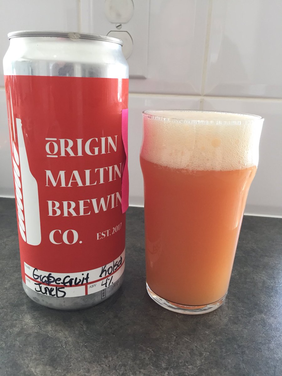 Grapes2GlassYYC's tweet photo. Beautiful day and a great way to finish it.  Origin Malting Grapefruit Kolsch.  Job well done. https://t.co/iehrL4t6a9