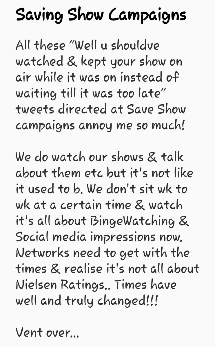 ChanelleMGale's tweet image. So sick of seeing Networks cancel so many good shows this year it&apos;s been a blood bath.. Networks need to wake up &amp;amp; get with the times! 
#SaveCodeBlack 
#SaveShadowhunters