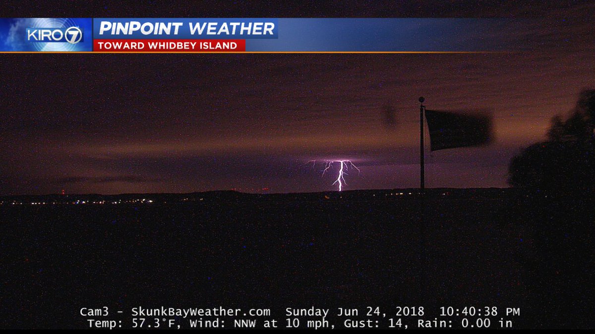 In best Oprah-voice: AND YOU GET A LIGHTNING STRIKE!  AND YOU GET A LIGHTNING STRIKE!!!  

Kidding aside, stay inside as storms pass. #wawx