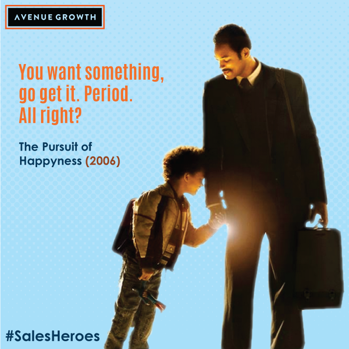 avenue_growth's tweet photo. Movies have time &amp; time again reminded us that sales people are no less than heroes. See what these screen #salesheroes had to teach the #salesforce of the world.

#OutsourcingSales #VirtualSalesforce #AvenueGrowth https://t.co/am5xwdJzh7