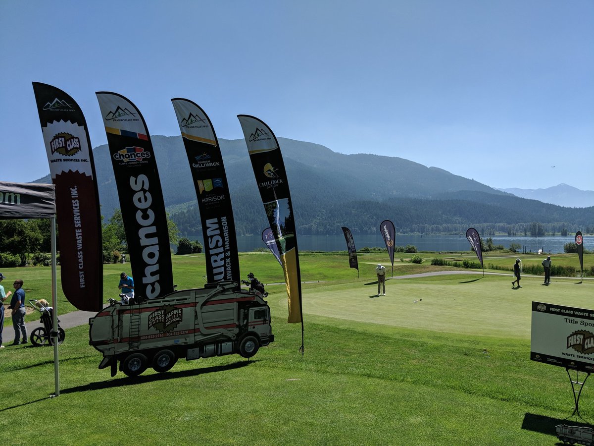 Huge congrats to West Van's Kevin Spooner on his 3rd consecutive FIRST CLASS WASTE <a href="/FraserOpen/">Fraser Valley Open</a> win @SandpiperGC @ChilliwackGolf ! YES THAT'S 3 STRAIGHT! 
#threepeat #10kwin #fraservalley #harrisonmills #chilliwack 
golfleaguegenius.com/pages/1285344