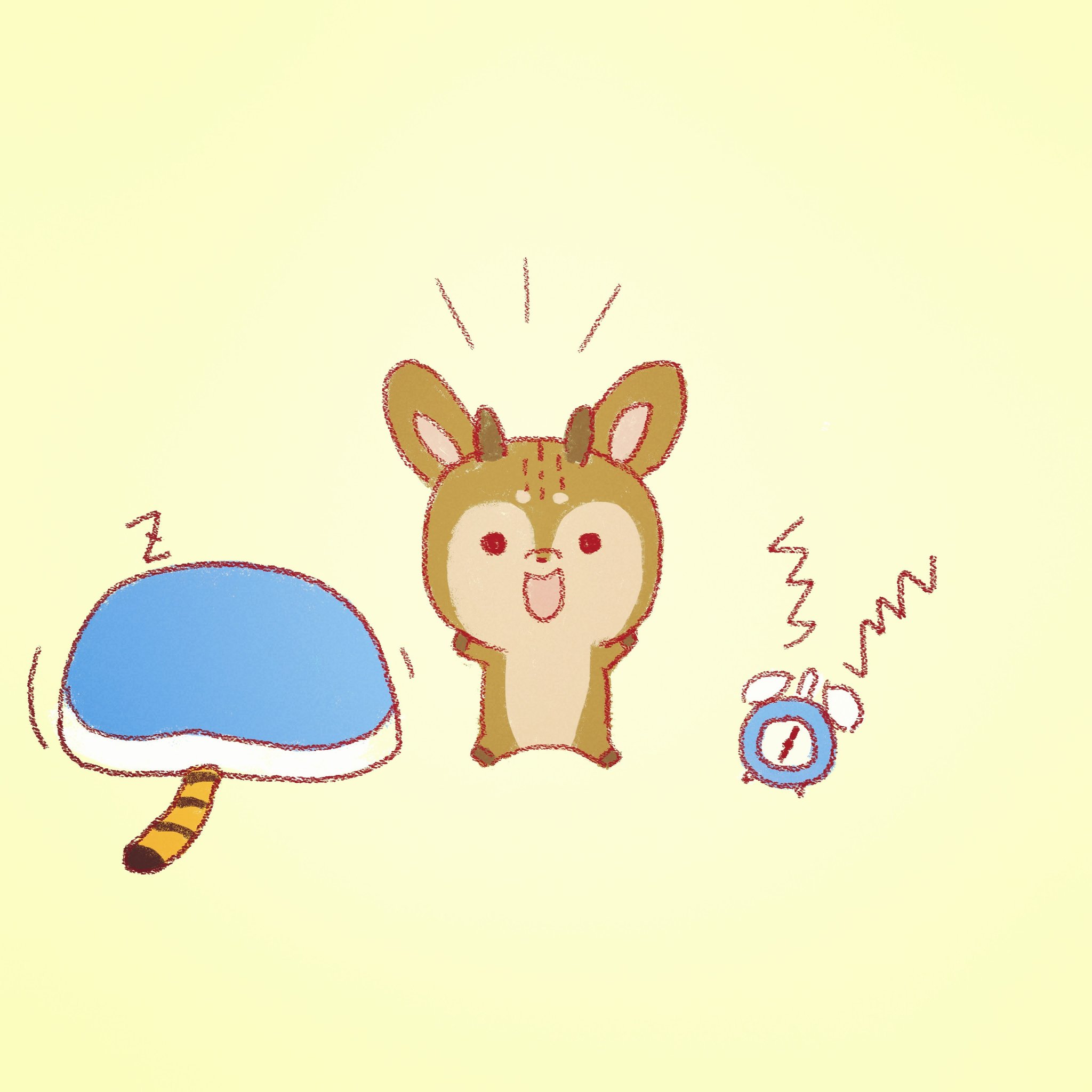 啊 動物 早安 おはよう Good Moring Goodmoring Moring Hi Hello Drawing Cg Computergraphic Illustration Manga Character Gallary イラスト スケッチ イラストレーター イラストレーション キャラクター おはよう 起こる お元気 朝