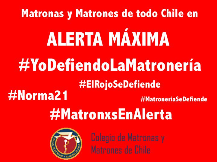 ChileMatrones's tweet photo. Porque no corresponde que nos dejemos pasar a llevar, defendamos con toda la fuerza posible nuestra profesión #YoDefiendoLaMatroneria #Norma21 #ElRojoSeDefiende #matronxsenalerta #MatroneriaSeDefiende #MatroneriaSerespeta https://t.co/GLlstNjnB2