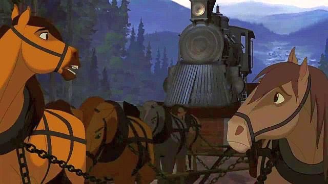 armadillostan's tweet photo. Don’t @ me but Spirit was the most under-appreciated animated movies of our time, tackling Native American genocide and colonizers and American industrialism ALL FROM THE PERSPECTIVE OF A HORSE. also that horse is hot in a way I’m not comfortable with https://t.co/ONFzSyyPr2
