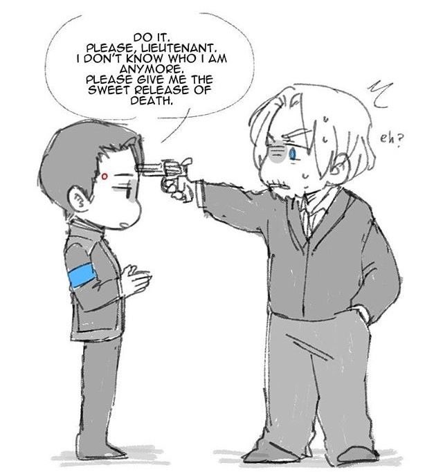 "Wasn’t expecting that, huh Lieutenant? Don’t worry, I’m sure it won’t be that easy."