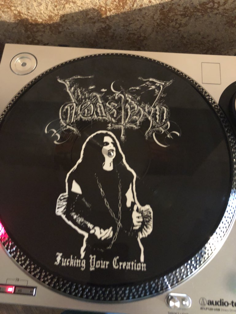 satancblckmetal's tweet photo. DODSFERD “Fucking Your Creation” 2007 #dodsferd #greekblackmetal #moribundrecords #moribundcult #blasphemouscreationsofhellrecords @ChuckRecords #satanicblackmetal https://t.co/wSaZUZ1lLO