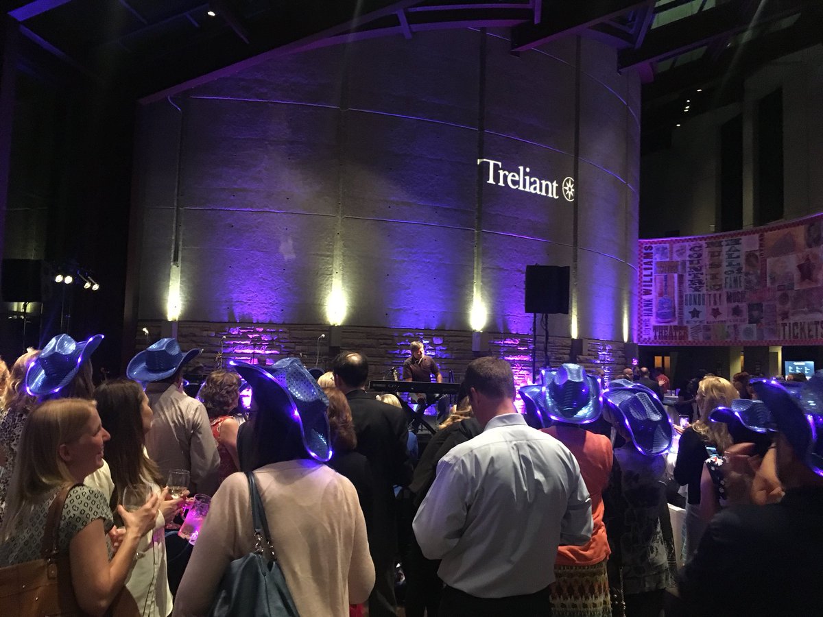 KristaKMD's tweet photo. Fantastic night at the Country Music Hall of Fame thanks to @Treliant. Richie McDonald was a special treat 🎶 #ABARCC https://t.co/0H254RP92V
