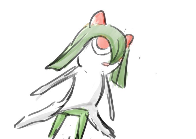 キルリアかきました!
#ポケモン #絵 #落書き 