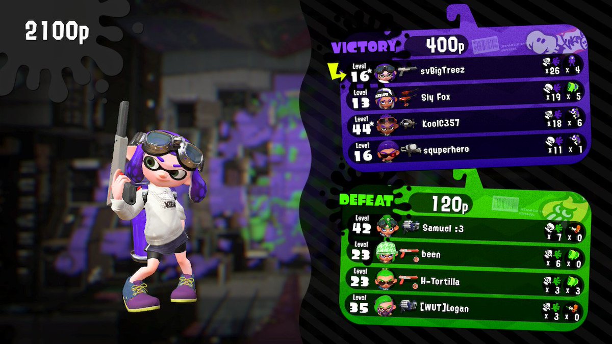 The_Switchverse's tweet image. Awww... bless their little try-hard hearts! 26 kills... #BigTreez #KoolC #Switchverse #Splatoon2 #TowerControl  #NintendoSwitch