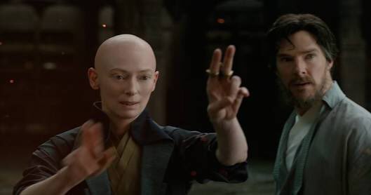 nvartz10's tweet photo. “Silencia tu Ego ... y tu poder crecerá “  -Ancestral a Dr Strange. https://t.co/kFXnpJrPOb