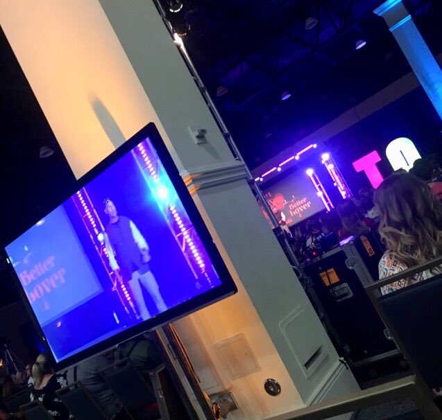 Not the best seat in the house, but his words resonate even from back here! <a href="/burgessdave/">Dave Burgess</a> #getyourteachon