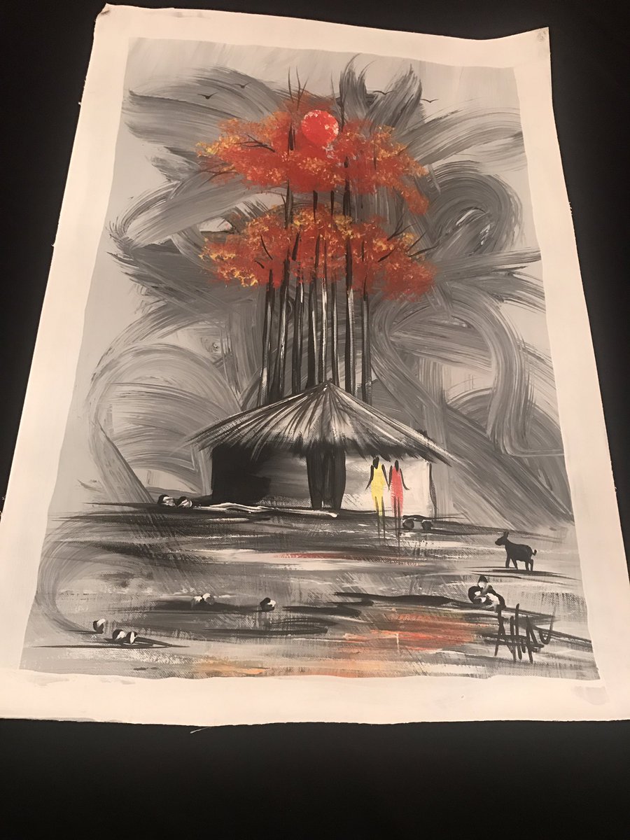 LivRework's tweet image. Artwork from Ghana Can ship anywhere if need be.