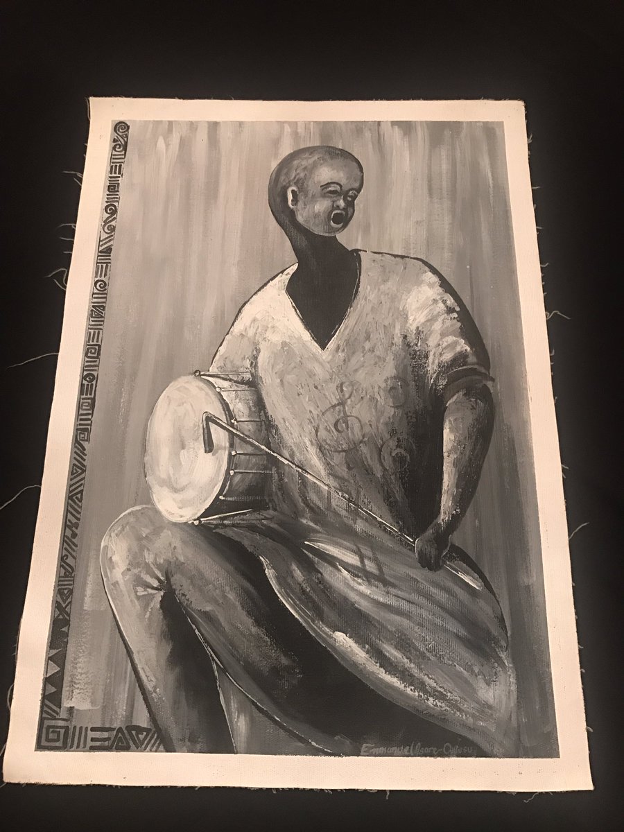 LivRework's tweet image. Artwork from Ghana Can ship anywhere if need be.