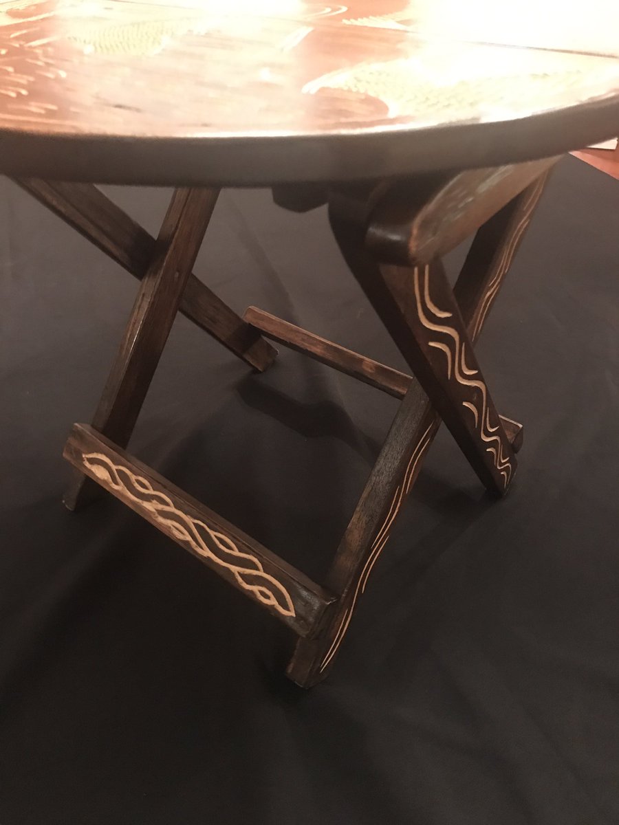 LivRework's tweet image. Looking for a special item check this table out hand carved from Ghana!