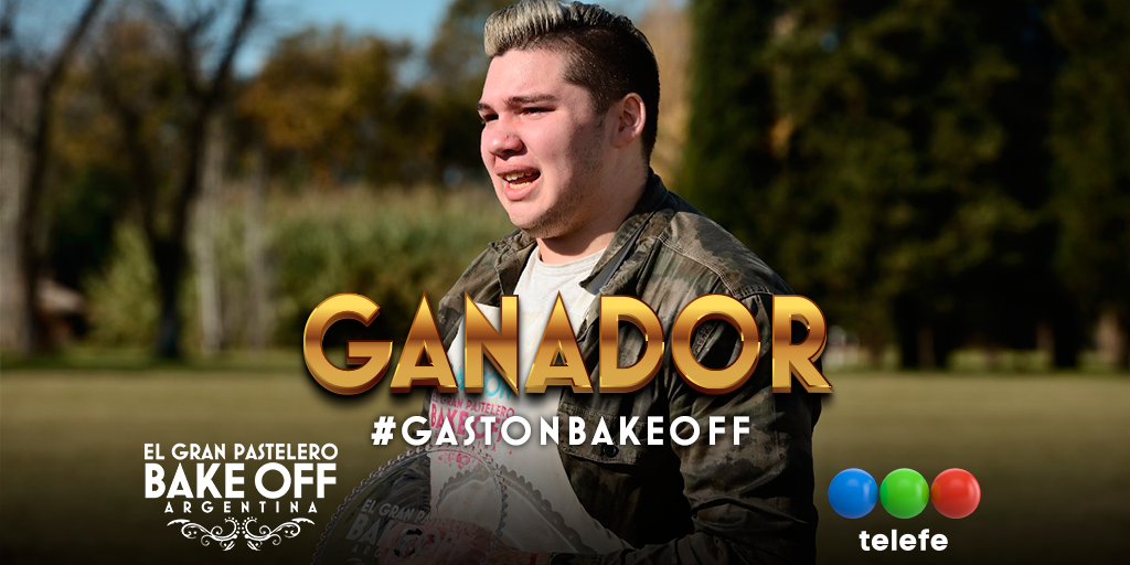 CocinaTelefe's tweet photo. #GastonBakeOff 👨‍🍳 ES EL GANADOR de #BakeOffArgentina 🌟 🏆 🥇 https://t.co/bGj6VEhPc0