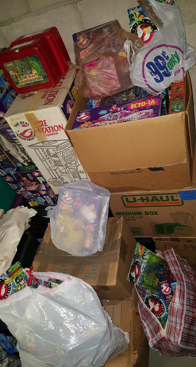 johnyurcaba4's tweet image. Checking in on the goods 🚫👻🤓
#Ghostbusters #Kenner #Trendmasters #Toys