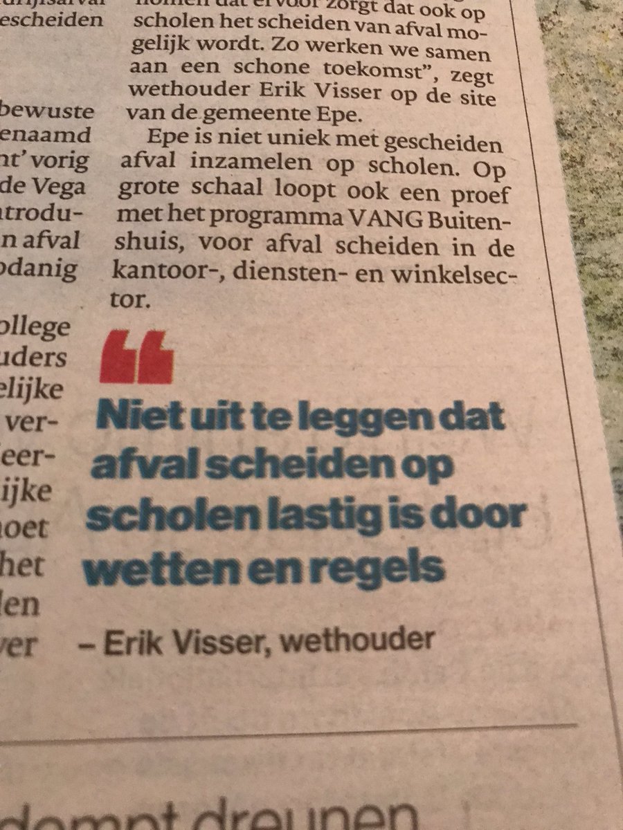 “Jong geleerd is oud gedaan”😉