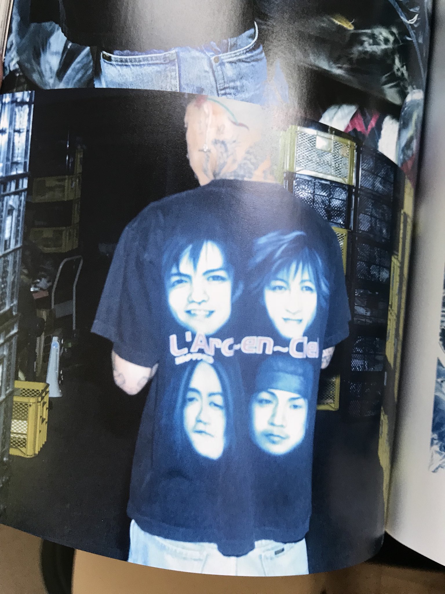 希少 L'Arc〜en〜Ciel ラルクアンシエル 1997年 公式Tシャツ 【公式通販】