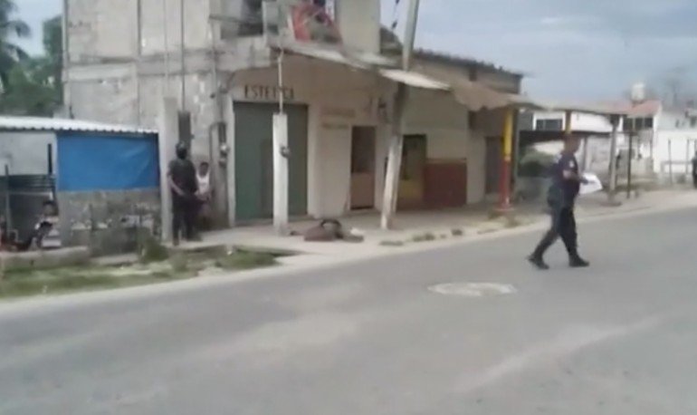 Veracruz; Durante riña lo ASESINAN de una puñalada en el corazón en LasChoapas. Noticias en tiempo real