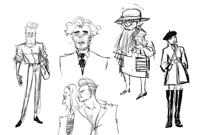 more sketchy fashun ppl from the Sartolialist 