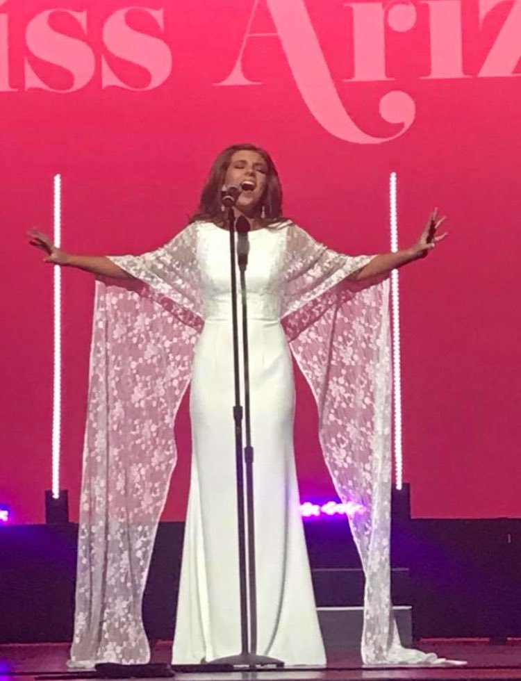 missarcadiaot's tweet photo. Miss Arizona week is officially over! I’m so thankful to have made top 11 and to have won the miracle maker award! Here are pictures of me in every phase of competition during finals night! I’m so proud of myself and worked harder for this night than I have ever worked in my life https://t.co/BSSO3XQI5W