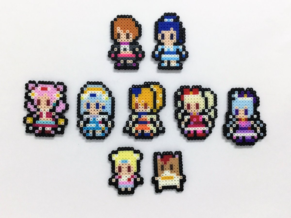 Irongames على تويتر なんだか初代も出るみたいなので前作ったのも一緒に アイロンビーズ作品 Hugっとプリキュア ふたりは プリキュア アイロンビーズ ドット絵 プリキュア キュアブラック キュアホワイト Irongames作品まとめ T Co 3zdvgilkv0 T