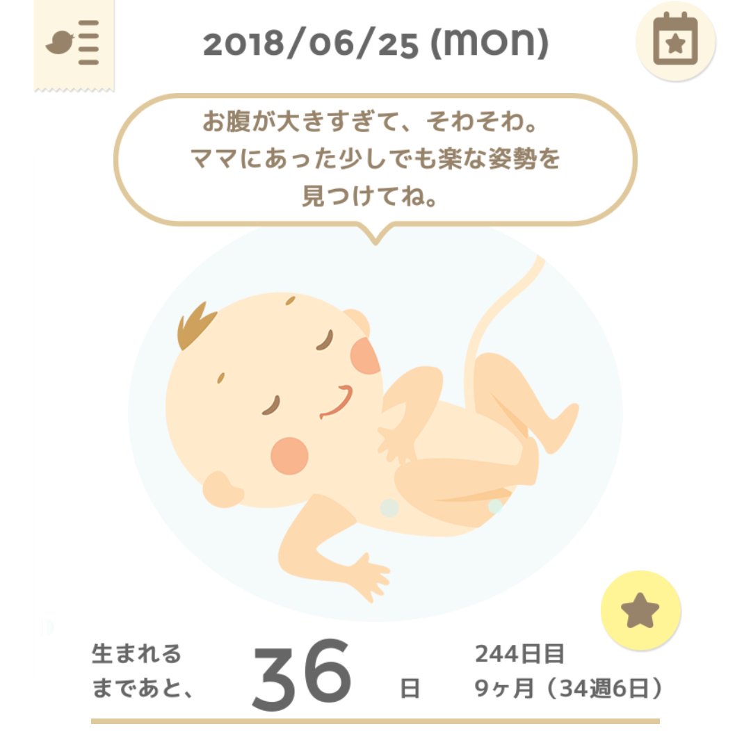 ヶ月 激しい 9 胎動 【産婦人科医監修】妊娠34週目（妊娠9ヶ月）を迎えた妊婦さんと赤ちゃんの様子。｜子育て情報メディア「KIDSNA(キズナ)」