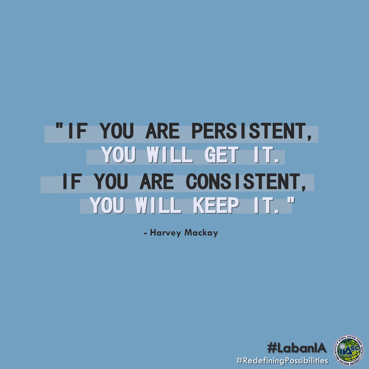 iiascfeu's tweet photo. How is the review going, fellow IAs? 

We have less than 5 days to prepare for the qualifying and comprehensive examination. Remember, with persistence, consistency, and positivity, you will do great!

#LabanIA
#RedefiningPossibilities https://t.co/jgz6GeP6MF