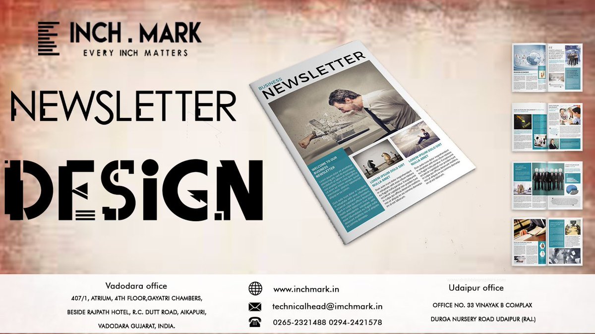 inchmark01's tweet photo. If you want to communicate with your #subscribers, newsletter designs services can be beneficial for you and your leading business. Contact us for customized #newsletter template design services. 
 #Inchamark #SEO #SMM #Webdesign #Digitalmarketing #StartupIndia https://t.co/Q3xV2Lsbw1